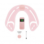 &bdquo;Booty Trainer&ldquo; su nuotolinio valdymo pulteliu, 6 režimai, reguliuojamas &bdquo;Smart Hip Glute Toner&ldquo; EMS raumenų stimuliatorius, sėdmenų treniruoklis Patch Massager treniruotės rožinė