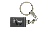 Azteca Horse - Crystal pendant with photo of a horse, illuminated pendant, unique gift by Art-Dog brand