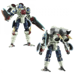 Diaclone DA-78 Warda Legion Ripper gray