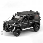 1/32 Benz G550 Adventure 4X4 V8 Lydinio Automobilio Modelis Diecast Transporto Priemonės Garsas ir &Scaron;viesa Vaikų Žaislų Kolekcija Berniuko Gimtadienio Dovana juoda