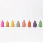 20 vnt. / mai&scaron;elis 2,5 cm natūralūs dūmų kūgiai atgalinio srauto smilkalai jogos meditacijos refliukso bok&scaron;to smilkalai SANDALWOOD rožių mėtų kvapo Lavender