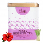 &bdquo;The Indian Chai&ldquo; &ndash; &bdquo;Zysty Hibiscus&ldquo; arbata 100 g su er&scaron;kėtuogėmis, citrinžolėmis, apelsinų žievelėmis, saldymedžiu ir tt imunitetui stiprinti