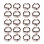 Stilingi dvigubos skylės jungties žiedai, lankstus naudojimas, dvigubos skylės jungtys Patogūs galiniai karoliukai Karoliukų vėrimo priedų patarimai RS