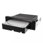 Vidinis 2,5/3,5 colio SATA Serial HDD SSD kietojo disko dėklas, dėklas, kar&scaron;to keitimo stelažas, HDD dėklas 6 TB juoda