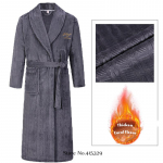 Coral Velvet chalatas du&scaron;o kimono chalatas žiemai Naujas vyri&scaron;kas namų dėvėjimas laisvas pastorintas pižama 4XL