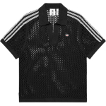 adidas x Edison Chen Nertas Polo Mar&scaron;kinėlis Anglies Spalvos Unisex Gatvės Stiliaus JE9593 XXS