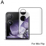 Tinka Xiaomi MIX FLIP 3D lenktam grūdinto plėvelės ekranui, apsaugančiam nuo žvilgesio telefono mobiliajam telefonui F N0U4 HD-For Xiaomi Mix Flip