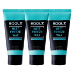 Schdoltz Matte Frizz Hair Wax, 80ml, 3 pieces blue