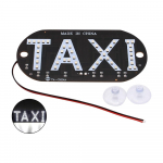 Automobilių priedai 12V Taxi priekinio stiklo kabina Tu&scaron;čia valstybinio numerio indikatoriaus lemputė Spalvinga LED priekinio stiklo taksi &scaron;viesos lemputė mėlyna