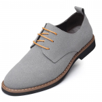 Nauji Vyri&scaron;ki Batai Madingi Laisvalaikio Verslo Pilki Suede Klasikiniai Wingtip Rai&scaron;teliai Patogūs Džentelmeni&scaron;ki Formalūs Oxford Batai 45 gray