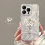 Plunksnų telefono dėklas, skirtas iPhone 11 13 16 Pro Max iPhone 14 15 Pro Max 12 13 Pro Max 16 Samsung S24 FE A55 A05S A54 S22 A15 S23 A12 A52S A34 A05S A14 iPhone 11 gryna