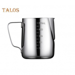 140 ml / 350 ml / 550 ml / 900 ml pieno putų ąsotis nerūdijančio plieno espreso garų ąsotis ąsotis pieno putos puodelis Cappuccino Latte Art S