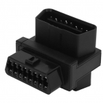 OBD2 adapterio 16 kontaktų ki&scaron;tukas su 2 moterimis Plug and Play skirstytuvo jungtis, skirta diagnostikos plėtikliui