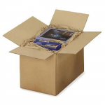 20 cartons d'emballage 30 x 25 x 20 cm - Simple cannelure ruda