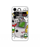 Coque - Maniacase - Samsung Galaxy S24 FE - Silicone - Consoles Nintendo Vintage - Souple