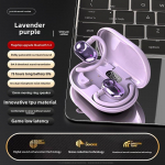 &bdquo;Bluetooth&ldquo; ausinės &bdquo;OWS Earless&ldquo; belaidės itin ilgos i&scaron;tvermės sportinės triuk&scaron;mą slopinančios ausinės juoda