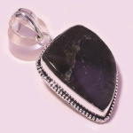 Blue Fire Labradorite Gemstone Pendant Handmade Engagement Jewelry 1.9 m6j05