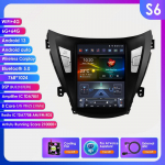 Ossuret Android automobilio radijas GPS Hyundai Elantra Avante I35 2011-2013 m. Multimedia 9,7 colio vertikalus ekranas Carplay Android Auto grotuvas Multimedia vaizdo įra&scaron;as S6 8Core 6G 64G AI