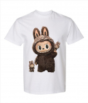 &bdquo;Labubu Monster Pop Mart Comfort&ldquo; spalvoti mar&scaron;kinėliai moterims, juokingi animaciniai mar&scaron;kinėliai, Y2K 90-ųjų Harajuku grafiniai Ulzzang mar&scaron;kinėliai, 90-ųjų spausdinti, unisex mar&scaron;kinėliai S