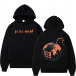 Vyri&scaron;kas ir moteri&scaron;kas reperio Juice Wrld džemperis su gobtuvu, urbanistinės mados džemperis, populiarus hiphopo džemperis, gatvės mados drabužiai ilgomis rankovėmis M