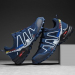 &bdquo;Breathd&ldquo; alpinizmo batai, vyri&scaron;ki lauko sportiniai batai, vyri&scaron;ki neslystantys taktiniai batai &bdquo;Wild Camp&ldquo; 41 mėlyna