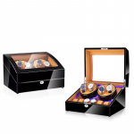 Automatinė laikrodžių sukimo dėžutė: 4+6 Laikrodžių suktukas dėklas mechaniniams laikrodžiams