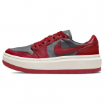 Air Jordan 1 Elevate Low UNLV Moteri&scaron;ki sportbačiai Raudoni Tamsiai pilki Lino spalvos DH7004-006 40