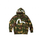 Palace x Evisu Žuvėda su gobtuvu Camo Unisex Vir&scaron;utiniai drabužiai Daugiaspalviai P24EVCS002 L