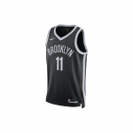Nike 2022-2023 m. sezonas Brooklyn Nets, Kyrie Irving Nr. 11 Krep&scaron;inio liemenė Vyri&scaron;ki vir&scaron;utiniai drabužiai Juoda DN1996-010 XXXL