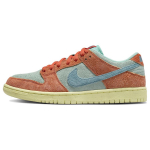 Nike Dunk Low SB Orange Emerald Rise Unisex Batai Noise-Aqua Lemon-Chiffon DV5429-800 36.5