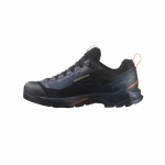 Salomon X Ultra Alpine GORE-TEX Mėlynos Naktys Juodi Vyri&scaron;ki Bėgimo Bateliai Raudonai Oranžiniai L47686200 40