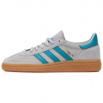 adidas Handball Spezial Pilki Pure Teal Vyri&scaron;ki sportbačiai Pilki-Du Auksiniai-Metaliniai JR3844 37⅓