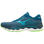 Mizuno Wave Sky 5 Peacock Gecko Green Vyri&scaron;ki sportbačiai Mėlyni Peacock-Blue J1GC210226 44.5