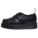Dr. Martens Patogūs Vintažiniai Motociklininko Laisvalaikio Batai Moteri&scaron;ki Batai Juodi 32087001 39