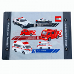 MORIPiLO vaiki&scaron;ka pagalvės užvalkalas, žemo profilio, su Tomica policijos automobilio, gaisrinės ma&scaron;inos ir greitosios pagalbos automobilio dizainu, pilkas, apytiksl.. 28x39cm, Odai draugi&scaron;ka 100% medvilnė