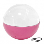 7CM Atminties Sfera Ornamentas WiFi Vaizdo Grotuvas Dirbtinis Kri&scaron;tolo Rutulys Personalizuota Nuotraukų Vaizdo Įra&scaron;ų Rodymo Sferos Lempa Gimtadienio Jubiliejaus Dovana rožinė