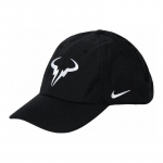 Nike AeroBill H86 Rafa kepuraitė Juoda Laisvalaikio 850666-010 F