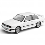 1/24 BMW M3 E30 1988 Superautomobilis Lydinio Automobilio Modelis Garsas ir &Scaron;viesa Atitraukiamas Vaikų Žaislas Kolekcionuojamas Gimtadienio Dovana balta
