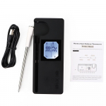 Belaidis Bluetooth mėsos maisto termometras orkaitei, griliui, BBQ, kepsniui, temperatūros matuoklis, kepsnių priedai, virtuvės gaminimo įrankis