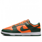 Nike Dunk Low Miami Hurricanes Batai DD1391-300 Vyri&scaron;ki Dydžiai EU 43 oranžinė/žalia