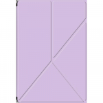 Dėklas Samsung Tab S9+ S8Plus S7fe Ultra su magnetiniu stovu ir sulankstoma atrama plan&scaron;etės apsaugai Tab S7FE 12.4 inch violetinė