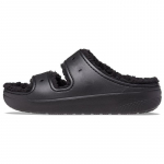 Crocs Classic Cozzzy Sandalas Unisex 'Juodas' 39-40 juoda
