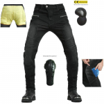 Naujas produktas Lėtai at&scaron;okantis neriboto reguliavimo kelio apsaugos vasarinės vėdinamos džinsai motociklo važiavimui, Kevlaras apsaugantis nuo kritimo XXXL