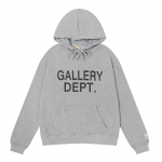 Gallery Dept riboto leidimo rankomis dažytas su gobtuvu su dėmėmis - James stilius XL gray