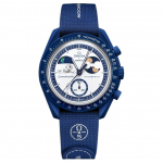 SWATCH Omega MOONSWATCH SNOOPY Bendradarbiavimas Kvarcinis Mechanizmas Vyri&scaron;ki Laikrodžiai Laikrodis 42mm Baltas Ciferblatas SO33N701L White Dial