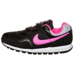 Nike MD Runner 2 žemi bėgimo bateliai Juodi Rožiniai Vaikams 3-7 Metų 652967-061 28
