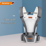 besrey BR-H000S Ergonomi&scaron;ka ne&scaron;ioklė su klubų atrama pilka