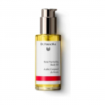 DR. HAUSCHKA - Kūno aliejus su rožių žiedlapiais 75 ml aliejaus rožinė