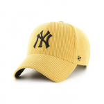 Beisbolo kepuraitė - 47BRAND - New York Yankees MLB Storas Velūras MVP - Geltona - Unisex - Sportinė apranga Taille unique