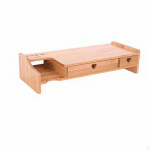 Budos altoriaus stalas, medinis garbinimo stovas, meditacijos ekspozicijos lentyna, namų &scaron;ventovė natūralus 1 stalčius Natural 2 Drawers beige